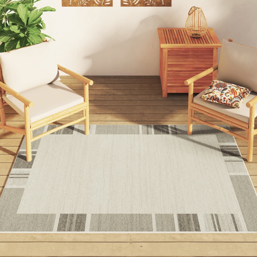 Indoor & Outdoor Rug Short Pile Multicolour 120x180 cm