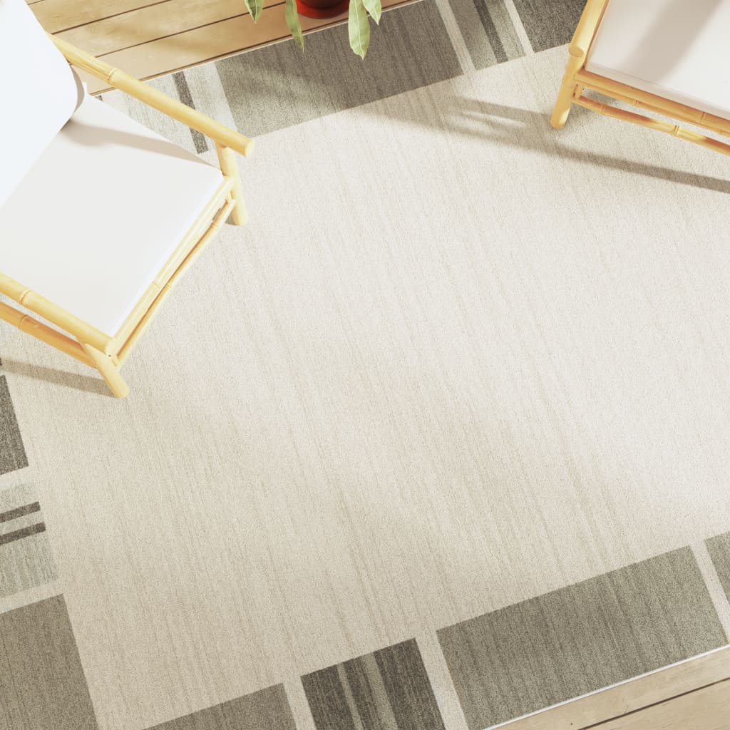 Indoor & Outdoor Rug Short Pile Multicolour 190x300 cm
