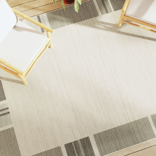 Indoor & Outdoor Rug Short Pile Multicolour 190x300 cm