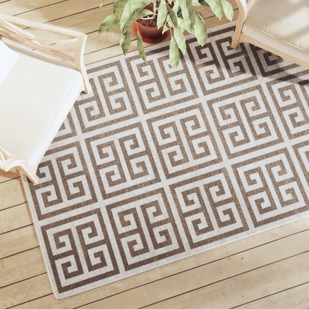 Indoor & Outdoor Rug Short Pile Multicolour 120x180 cm