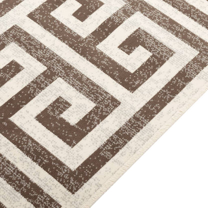 Indoor & Outdoor Rug Short Pile Multicolour 120x180 cm