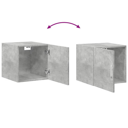Wall Cabinet Concrete Grey 40x42.5x40 cm Engineered Wood