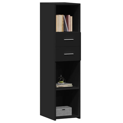 Highboard | Black | Engineered wood | Tall | Highboard | Rectangular
