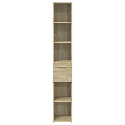Highboard Sonoma Oak 30x42.5x185 cm Engineered Wood
