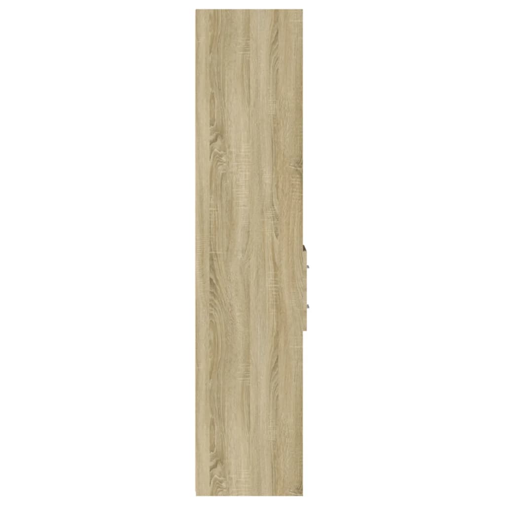 Highboard Sonoma Oak 30x42.5x185 cm Engineered Wood