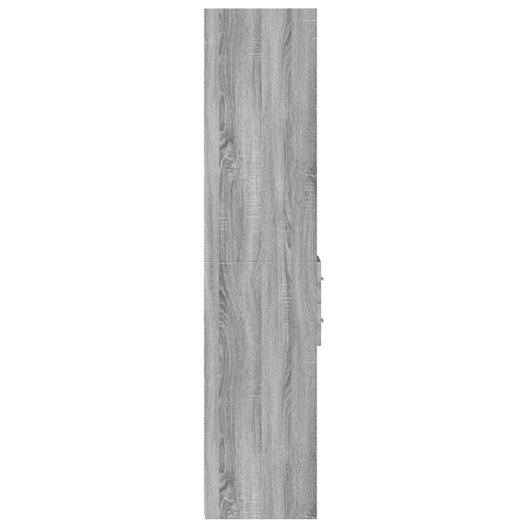 Highboard Grey Sonoma 30x42,5x185 cm Engineered Wood