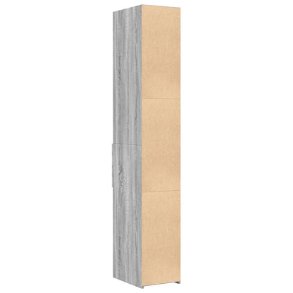 Highboard Grey Sonoma 30x42,5x185 cm Engineered Wood