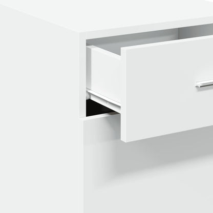 Sideboard White 40x42.5x93 cm Engineered Wood
