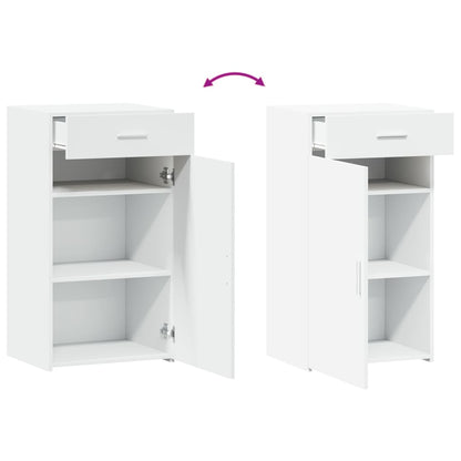 Sideboard White 50x42.5x93 cm Engineered Wood