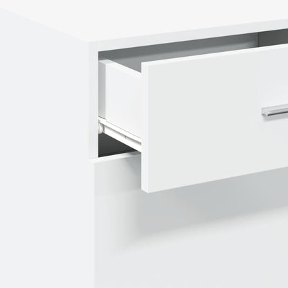 Sideboard White 50x42.5x93 cm Engineered Wood