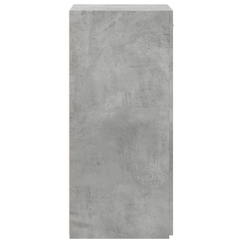 Sideboard Concrete Grey 50x42.5x93 cm Engineered Wood