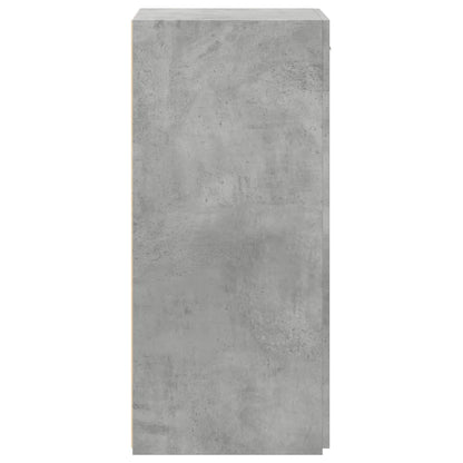 Sideboard Concrete Grey 50x42.5x93 cm Engineered Wood