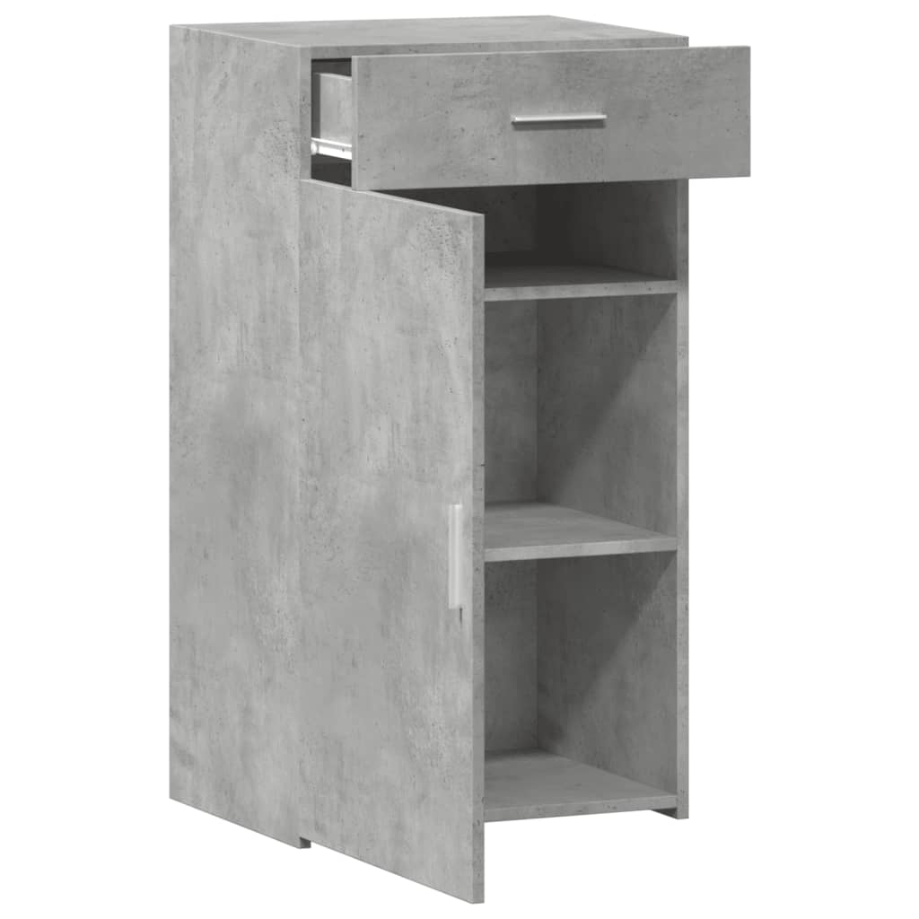 Sideboard Concrete Grey 50x42.5x93 cm Engineered Wood