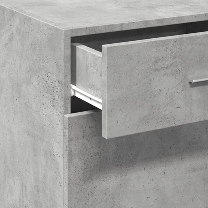 Sideboard Concrete Grey 50x42.5x93 cm Engineered Wood