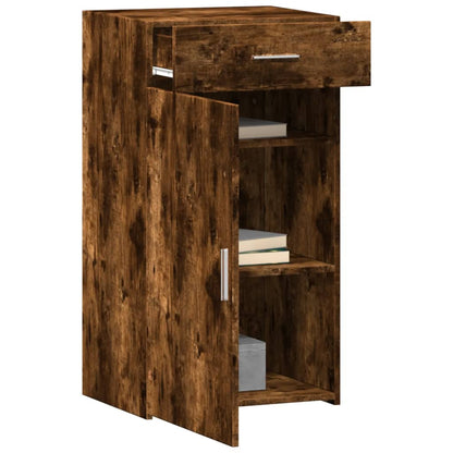 Sideboard Smoked Oak 50x42.5x93 cm Engineered Wood