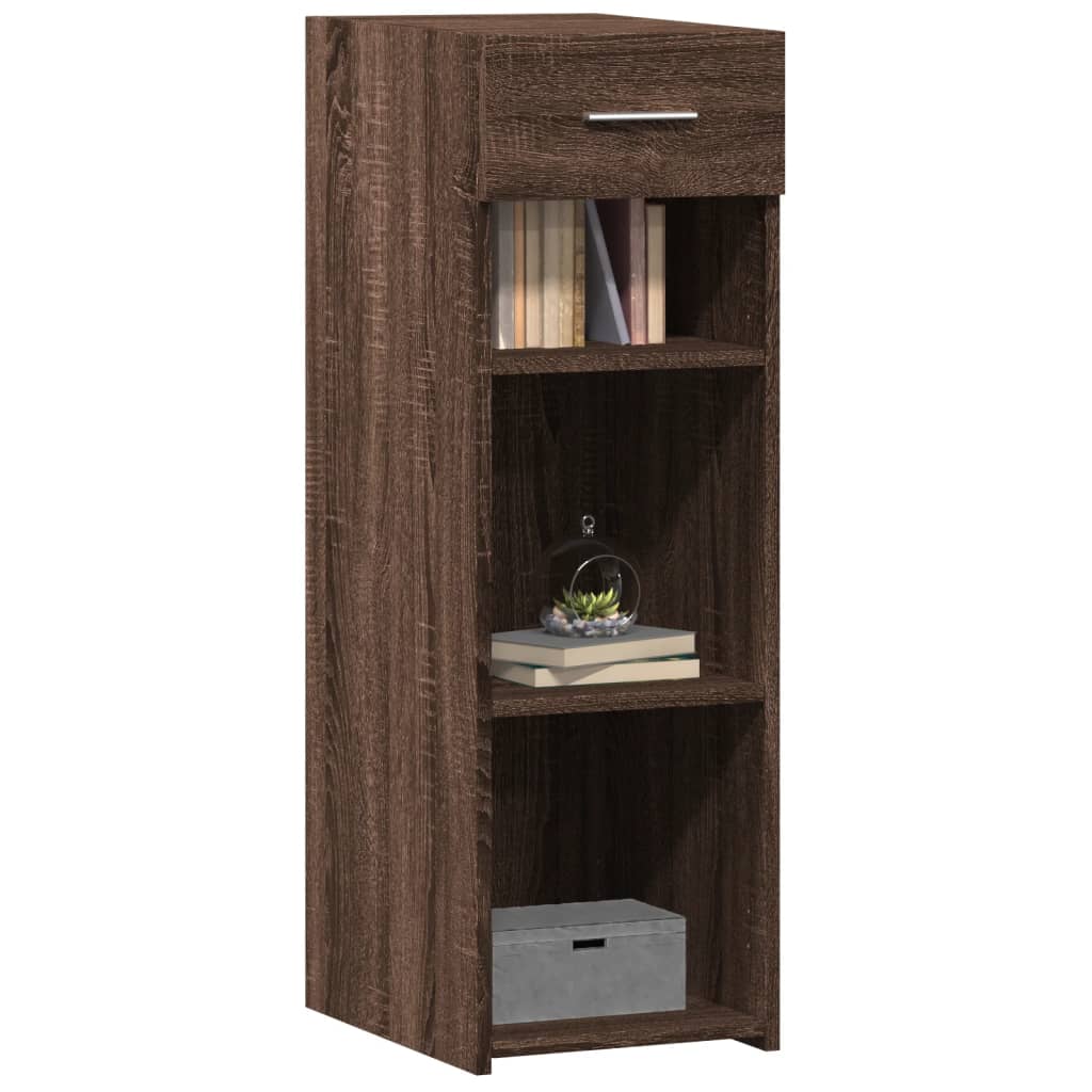 Sideboard Brown Oak 30x42.5x93 cm Engineered Wood