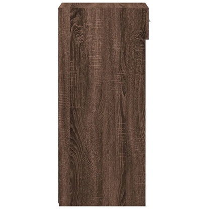 Sideboard Brown Oak 30x42.5x93 cm Engineered Wood