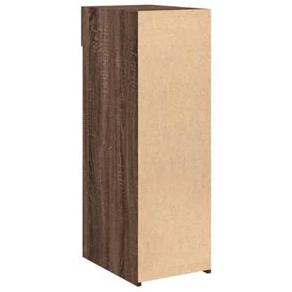 Sideboard Brown Oak 30x42.5x93 cm Engineered Wood