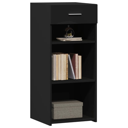 Sideboard Black 40x42.5x93 cm Engineered Wood