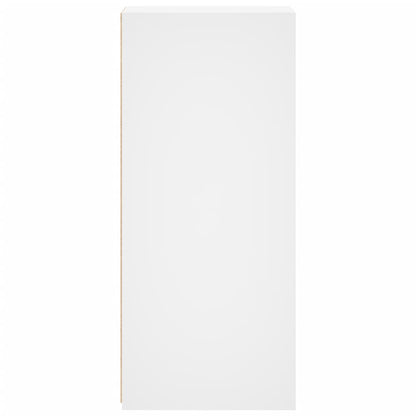 Sideboard White 30x41x93 cm Engineered Wood