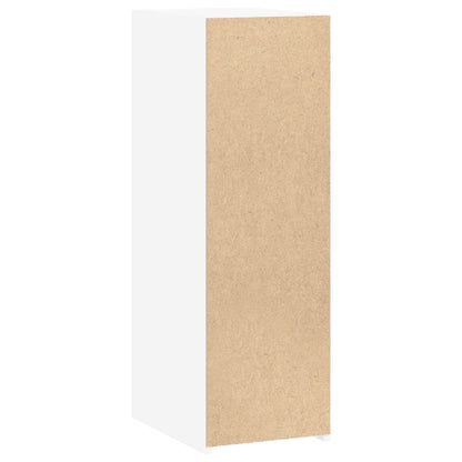Sideboard White 30x41x93 cm Engineered Wood