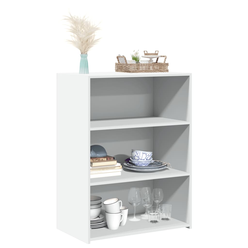 Sideboard White 70x41x93 cm Engineered Wood
