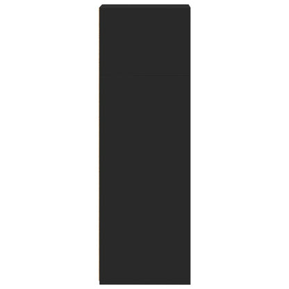 Highboard Black 30x41x124 cm Engineered Wood