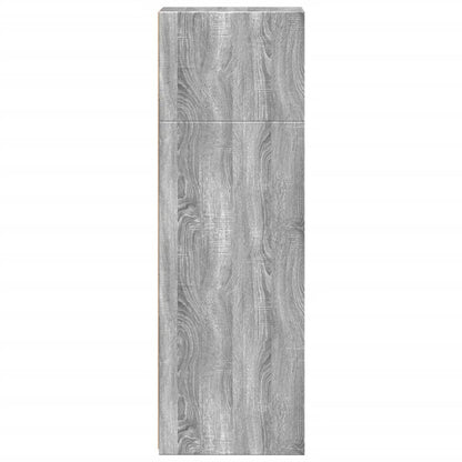 Highboard Grey Sonoma 30x41x124 cm Engineered Wood