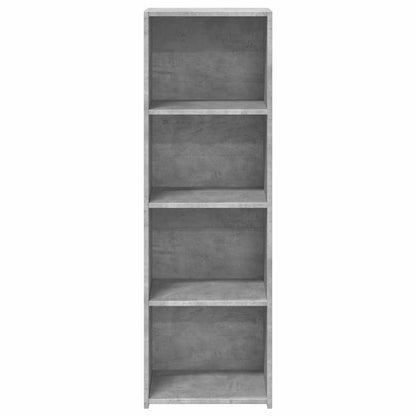 Highboard Concrete Grey 40x41x124 cm Engineered Wood