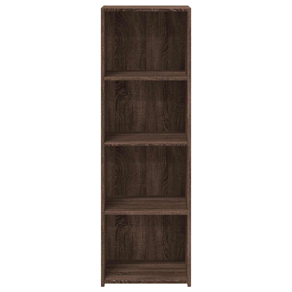 Highboard Brown Oak 40x41x124 cm Engineered Wood