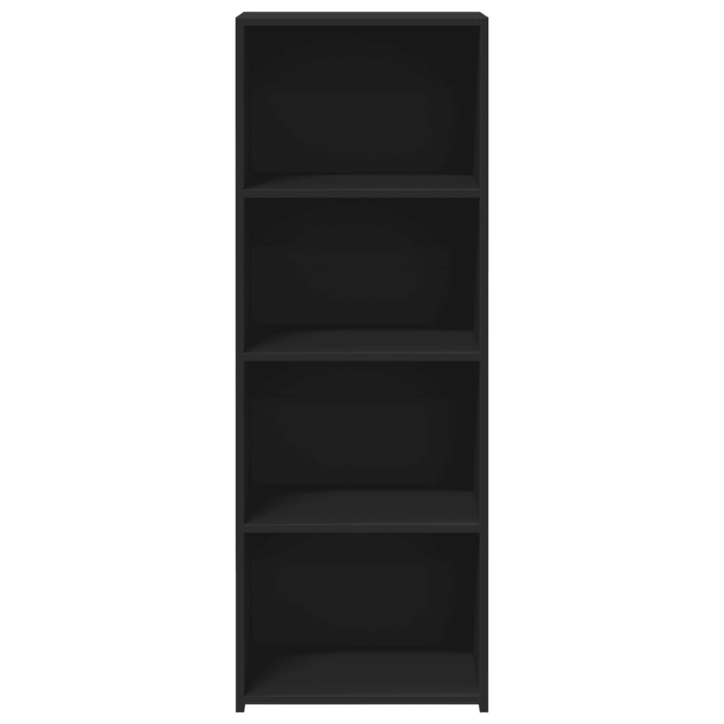 Highboard Black 45x41x124 cm Engineered Wood