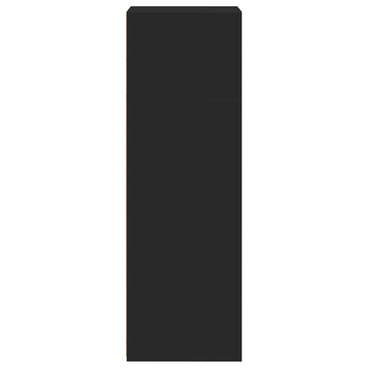 Highboard Black 45x41x124 cm Engineered Wood