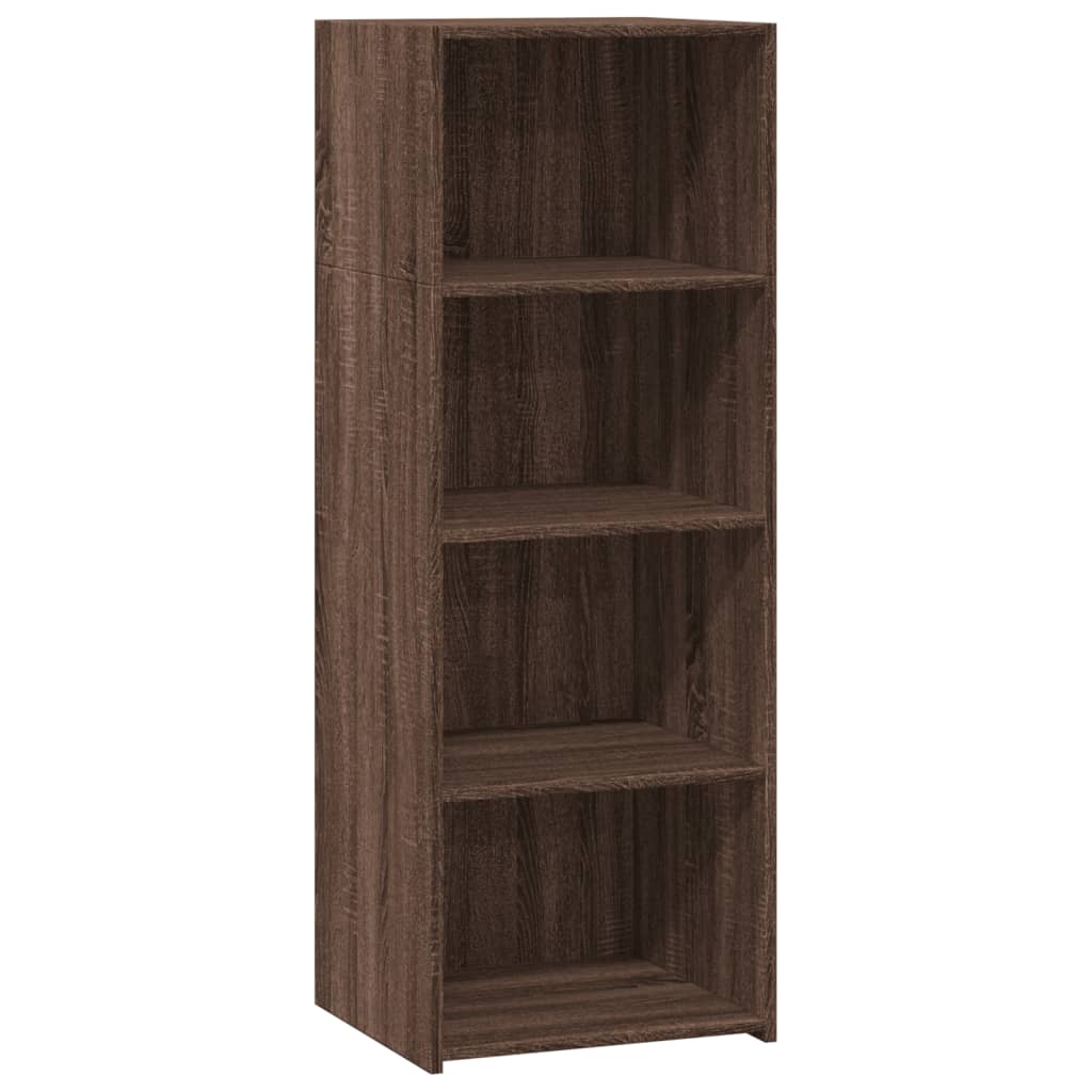 Highboard Brown Oak 45x41x124 cm Engineered Wood
