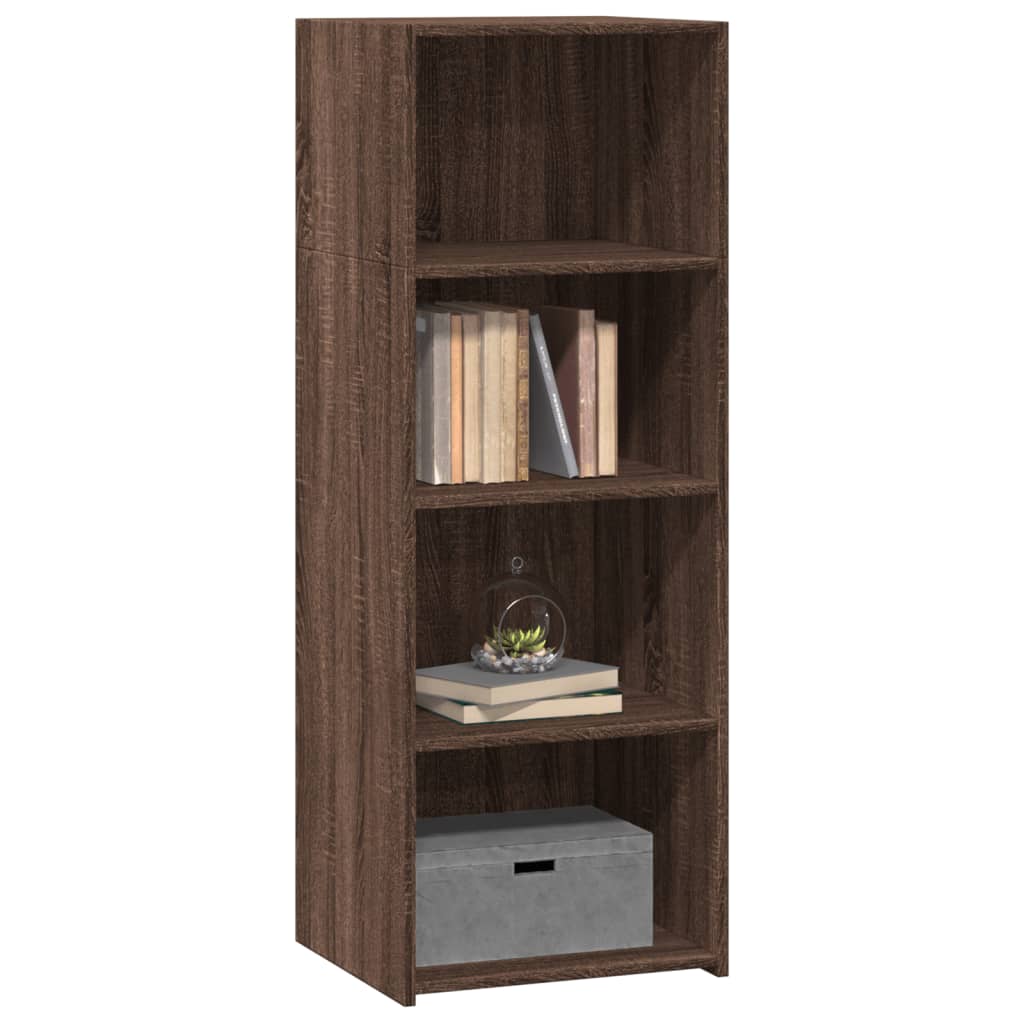 Highboard Brown Oak 45x41x124 cm Engineered Wood