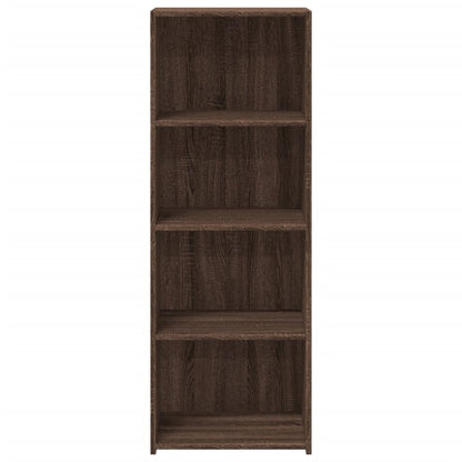 Highboard Brown Oak 45x41x124 cm Engineered Wood