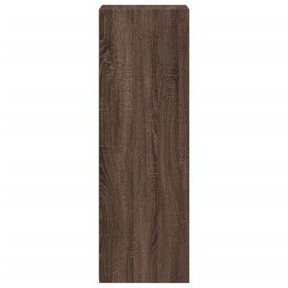 Highboard Brown Oak 45x41x124 cm Engineered Wood