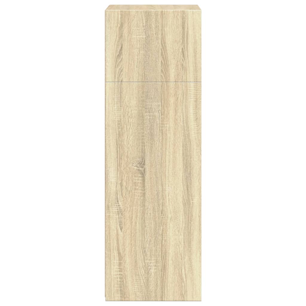 Highboard Sonoma Oak 50x41x124 cm Engineered Wood