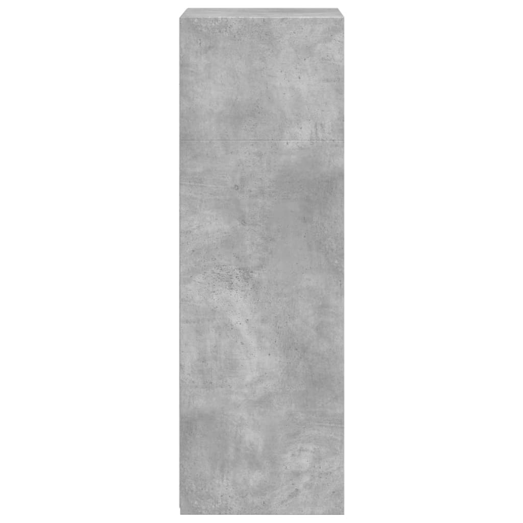 Highboard Concrete Grey 50x41x124 cm Engineered Wood