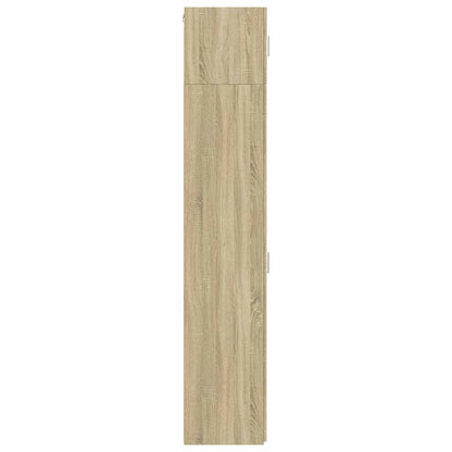 Slim Storage Cabinet Sonoma Oak 30x42,5x225 cm Engineered Wood