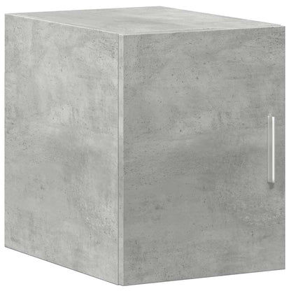 Slim Storage Cabinet Concrete Grey 30x42.5x225 cm