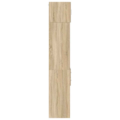 Slim Storage Cabinet Sonoma Oak 30x42.5x225 cm Engineered Wood