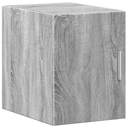 Slim Storage Cabinet Grey Sonoma 30x42,5x225 cm Engineered Wood