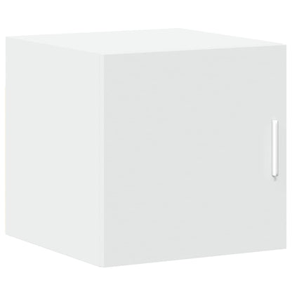 Slim Storage Cabinet White 40x42,5x225 cm Engineered Wood
