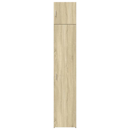 Slim Storage Cabinet Sonoma Oak 40x42,5x225 cm Engineered Wood