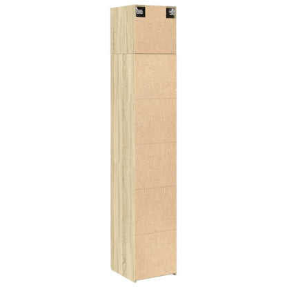Slim Storage Cabinet Sonoma Oak 40x42,5x225 cm Engineered Wood