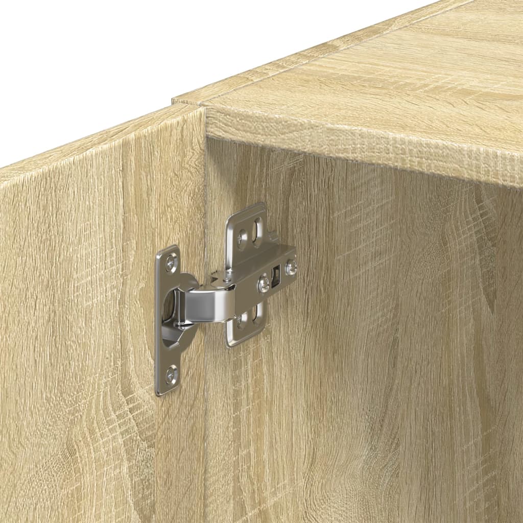 Slim Storage Cabinet Sonoma Oak 40x42,5x225 cm Engineered Wood