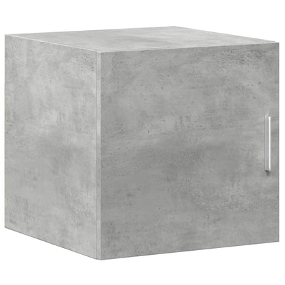 Slim Storage Cabinet Concrete Grey 40x42.5x225 cm