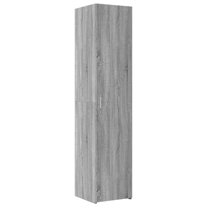 Slim Storage Cabinet Grey Sonoma 40x42,5x225 cm Engineered Wood