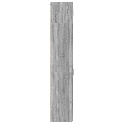 Slim Storage Cabinet Grey Sonoma 40x42,5x225 cm Engineered Wood