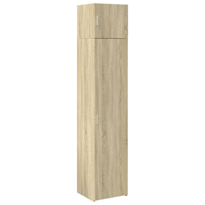 Slim Storage Cabinet Sonoma Oak 45x42,5x225 cm Engineered Wood